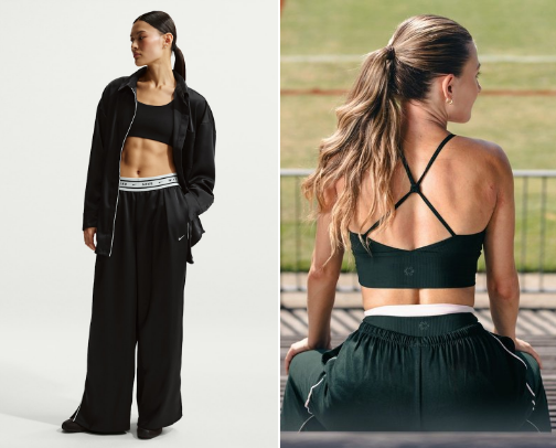 Active wear cover photo collage