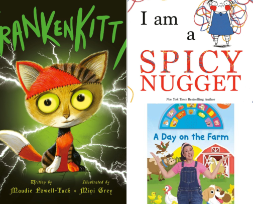 BOOKS! For kids! cover photo collage