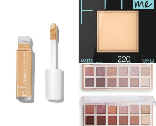 My favorite drugstore products! cover photo collage