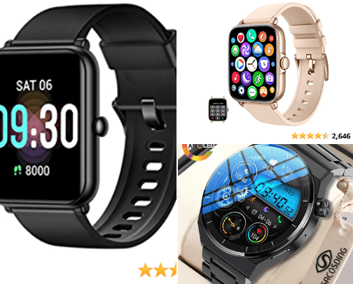 smart watch cover photo collage