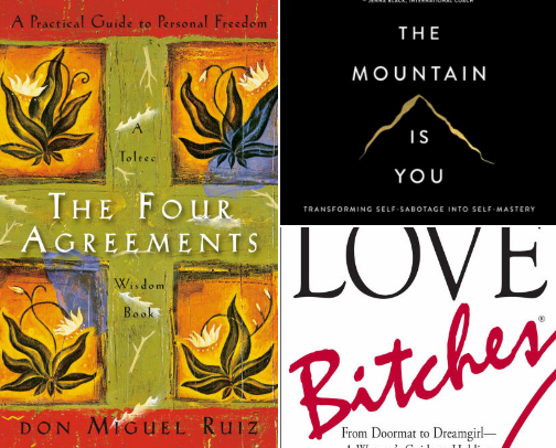Books curated for the Mind and Soul 💫 cover photo collage