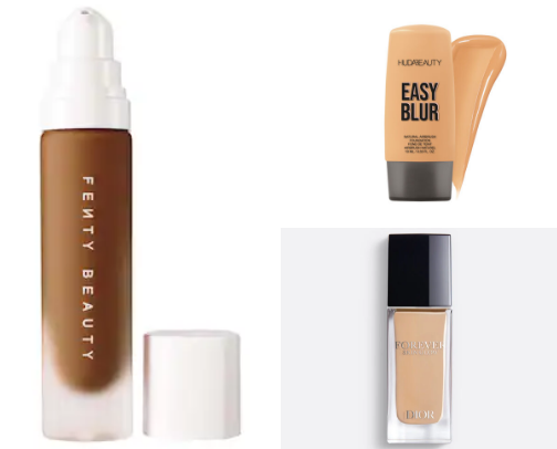 high-end foundation cover photo collage