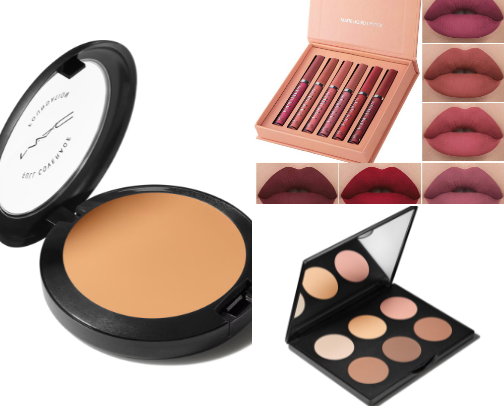 Make up essentials cover photo collage
