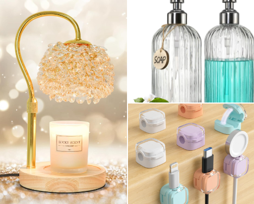AMAZON HOME FINDS cover photo collage