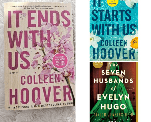 Ash's Book Club cover photo collage