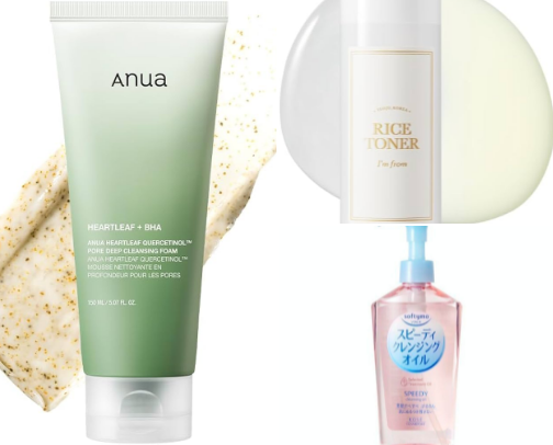 Skincare routine🌸🧖‍♀️🪷 cover photo collage