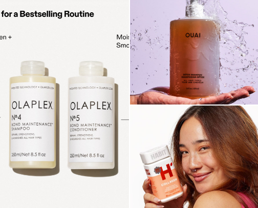 Hair looking like a goddess cover photo collage