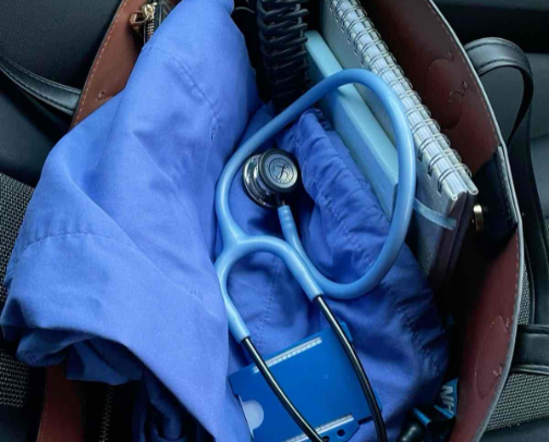 nursing school essentials 🩺💛 cover photo collage