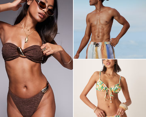Bikinis, One-Pieces & Vibes cover photo collage