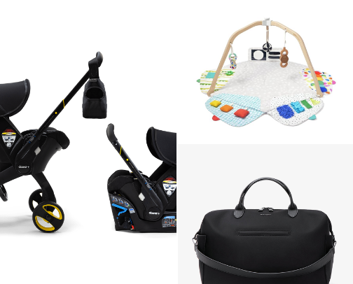 Ultimate newborn necessities cover photo collage