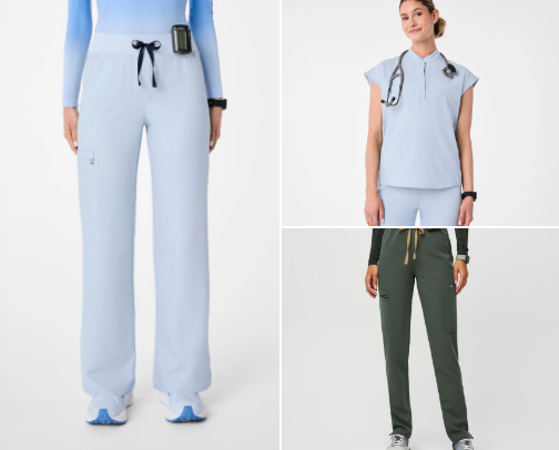 Scrubs/ Accessories cover photo collage