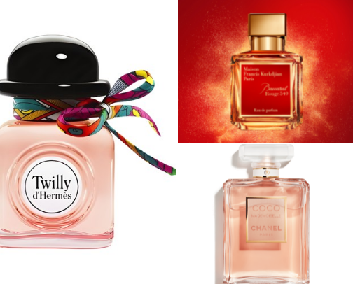 Scent Favs cover photo collage