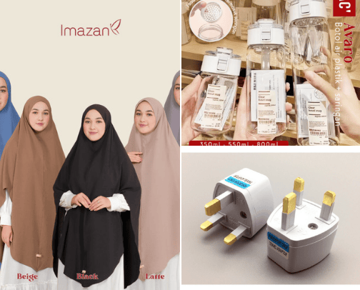 Daftar barang barang yang sepele tapi ternyata sangat berguna saat Umroh cover photo collage