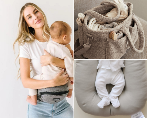 Baby Shower Gift Ideas — Practical + Aesthetic New Baby Essentials cover photo collage