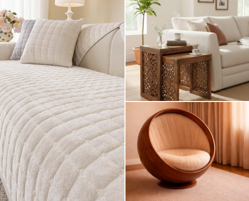 26 Best Modern Living Room Essentials for a Luxury Aesthetic (2026 Guide) cover photo collage