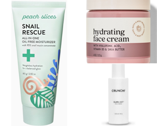 affordable skincare (for oily skin) cover photo collage