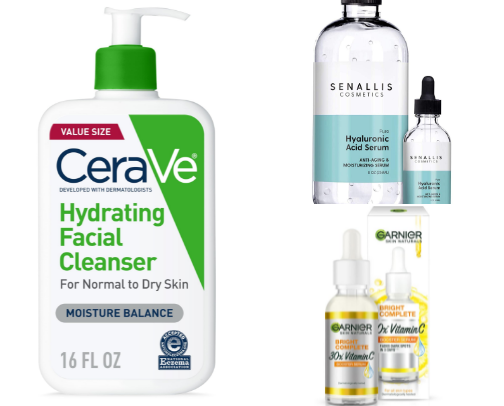 Menopause-Friendly Skincare cover photo collage
