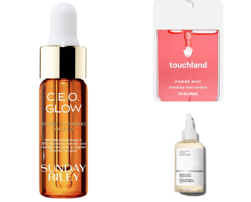 only the best for SKINCARE cover photo collage