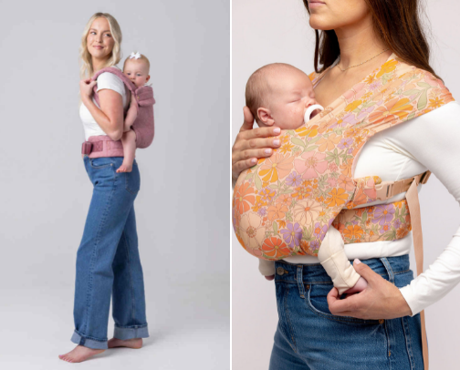 Baby Wearing cover photo collage