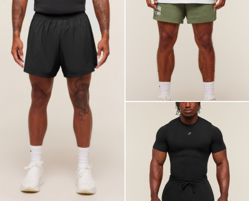 Gymshark essentials that I actually use cover photo collage