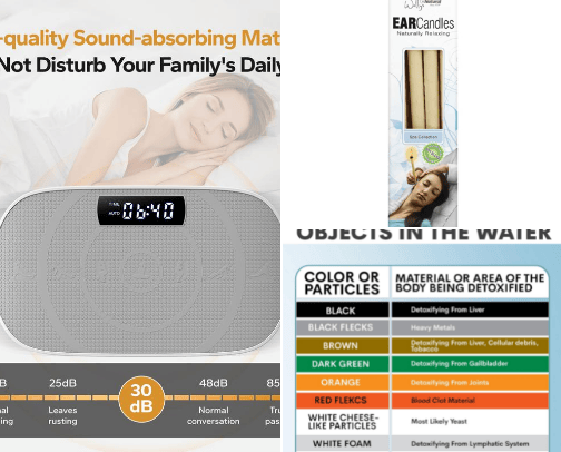 Self care ❤️ detox & more cover photo collage