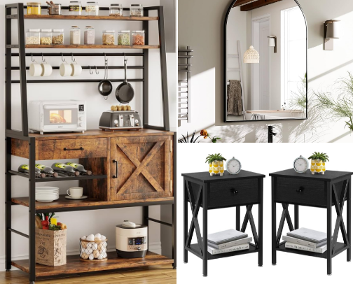 Home Furnishings on a Budget cover photo collage