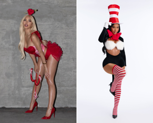 Halloween costumes cover photo collage