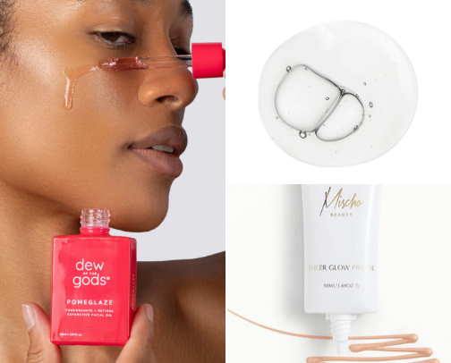 My February make-up recommendations cover photo collage