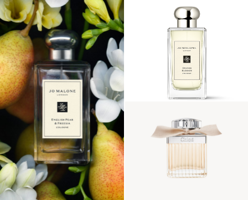 The Fragrance Counter cover photo collage