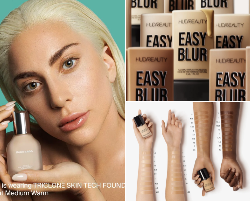 liquid foundations. cover photo collage