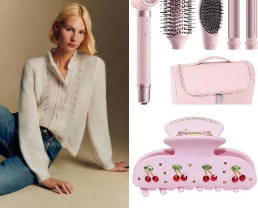 Christmas gift guide for her cover photo collage