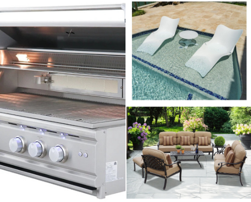 Backyard essentials cover photo collage