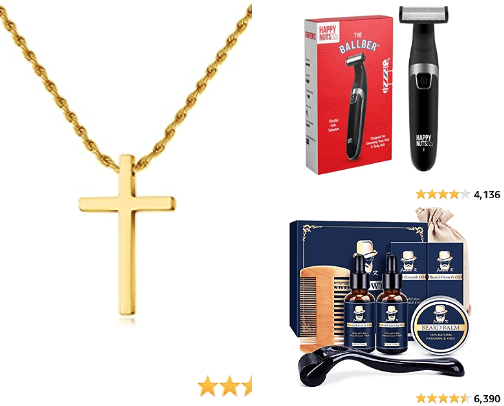 Men's Gift List cover photo collage