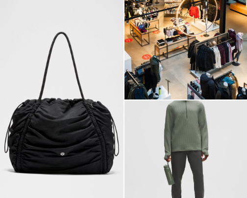 Lululemon Fashion and Accessories cover photo collage