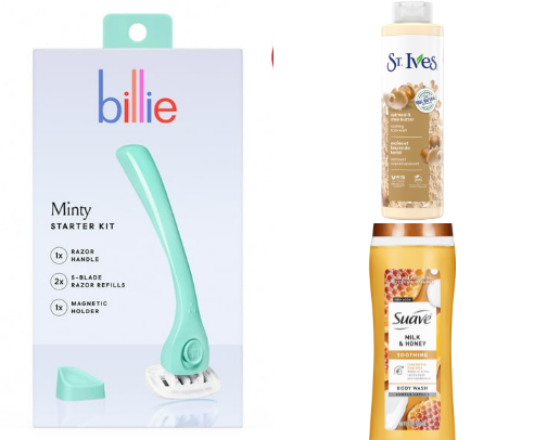 Everything shower necessities cover photo collage