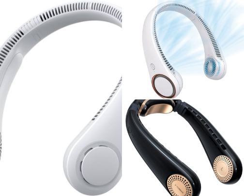 Top-Rated Portable Neck Fans You Need This Summer cover photo collage