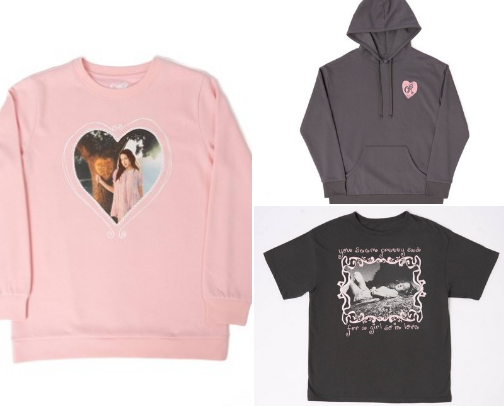 you seem pretty sad for a girl so in love Target Merch cover photo collage