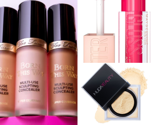 My Makeup Favourites cover photo collage