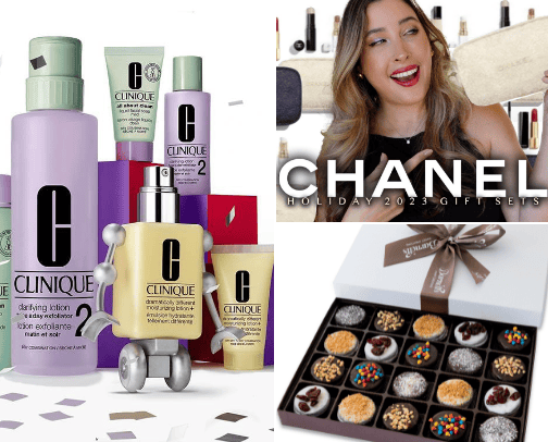 Holiday Gift Sets Ideas cover photo collage