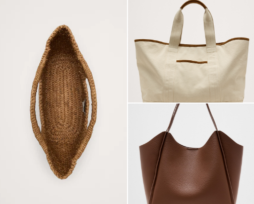 Stylish bags im loving cover photo collage