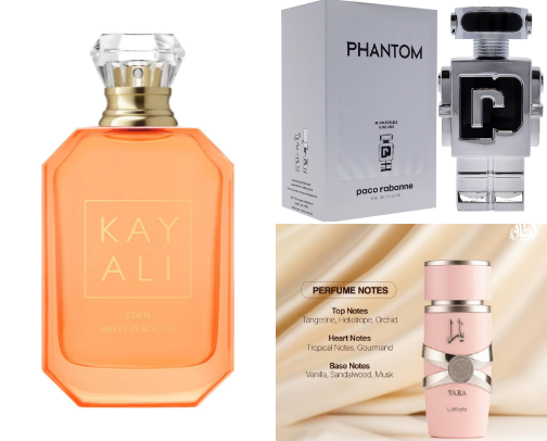 Perfume Recs cover photo collage