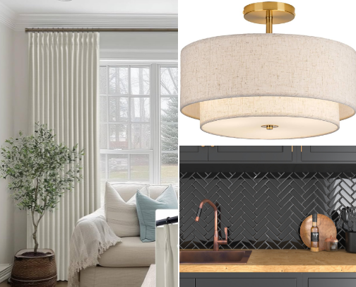 Home Upgrades under $100 dollars cover photo collage