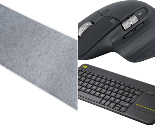 Aesthetic Desk Setup Essentials: Minimalist Tech & Workspace Decor cover photo collage