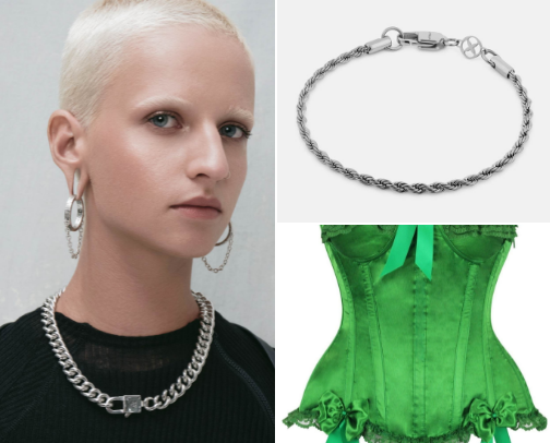 Jewelry and accessories cover photo collage