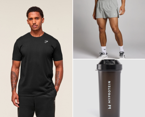 Train Hard, Look Clean🏋️ cover photo collage