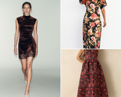 Eye-Turning, Affordable Holiday Dresses cover photo collage
