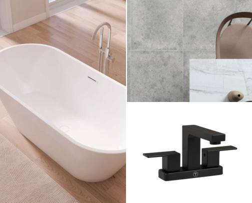 Powered by design: my home renos starting with the Bathroom cover photo collage