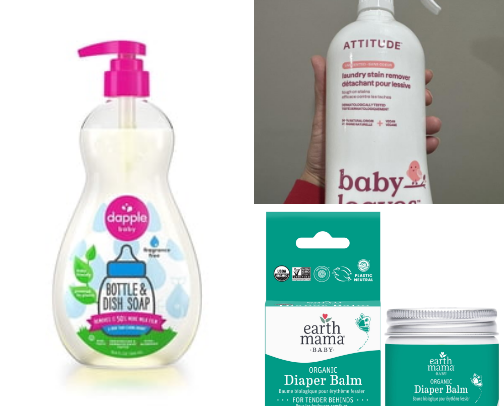 My must have baby items cover photo collage