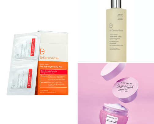 Skincare favorites ✨ cover photo collage