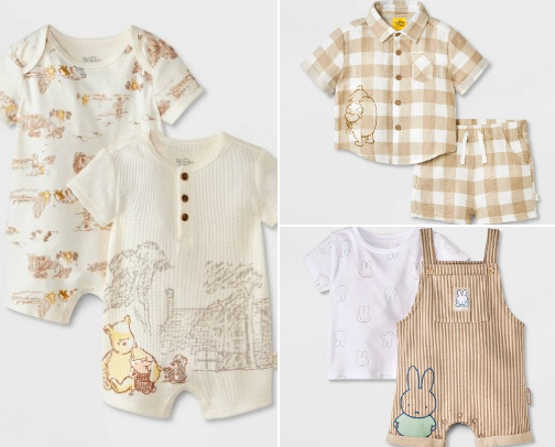Summer newborn clothes for babies cover photo collage